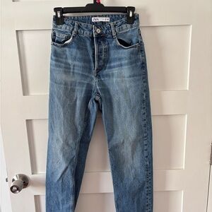 Zara Classic Blue Denim Pants